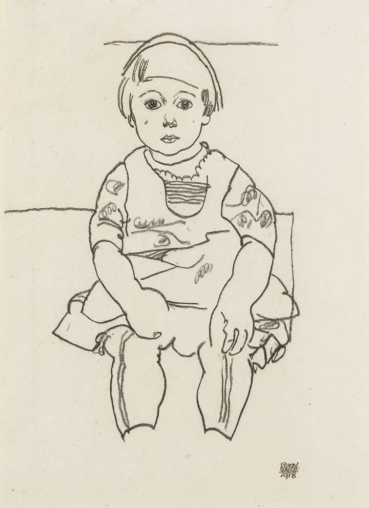 Portrait of a Child (Anton Peschka, Jr.)